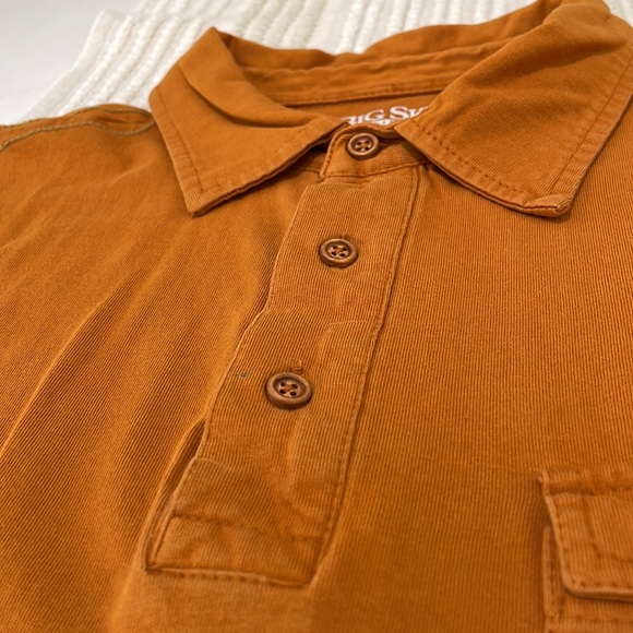 Big Sky Outfitters polo in burnt orange. Men’s XL. 100% cotton. Excellent cond. - Picture 5 of 10